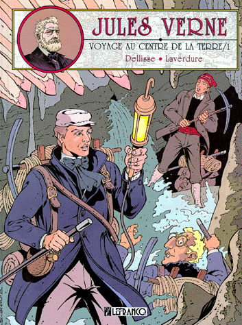 [BD] 'Voyage au centre de la Terre d'après Jules Verne' de Luc DELISSE
